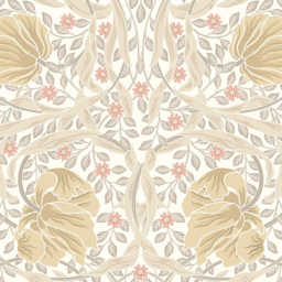Origin Murals Flower Circle Blush Wall Mural - thumbnail 2