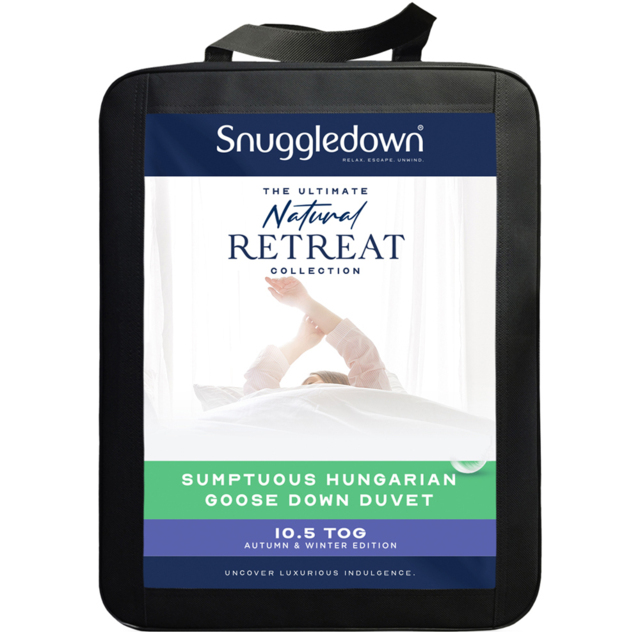 Snuggledown King Size Hungarian Goose Down Duvet 10.5 Tog - image 1