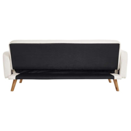 Micah Single Sleeper White Sofa Bed - thumbnail 4