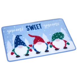 Samuel Alexander Gnome Sweet Gnome Fabric Doormat 60 x 40cm - thumbnail 1