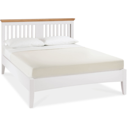 Bentley Designs Hampstead Oak and Ivory Double Bedstead - thumbnail 2