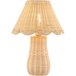 Isla Rattan Table Lamp Natural - thumbnail 3