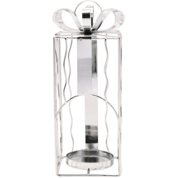 The Seasonal Gift Co. Present Shaped Metal Tealight Holder 22cm