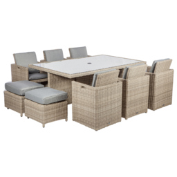 Royalcraft Wentworth Rattan 10 Seater Cube Dining Set - thumbnail 2
