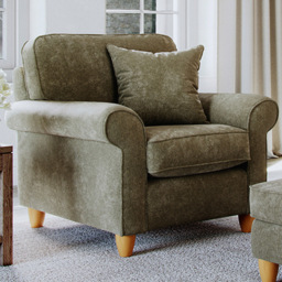 Sinatra Glory Winter Moss Armchair - thumbnail 1