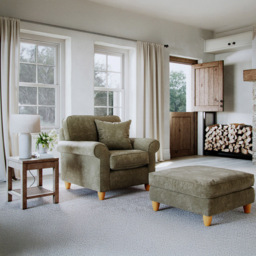 Sinatra Glory Winter Moss Armchair - thumbnail 3