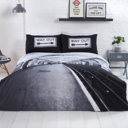 Rapport Home Platform King Size Multicolour Reversible Duvet Set - thumbnail 1