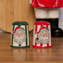 Jolly Santa Salt and Pepper Shaker Set - thumbnail 2