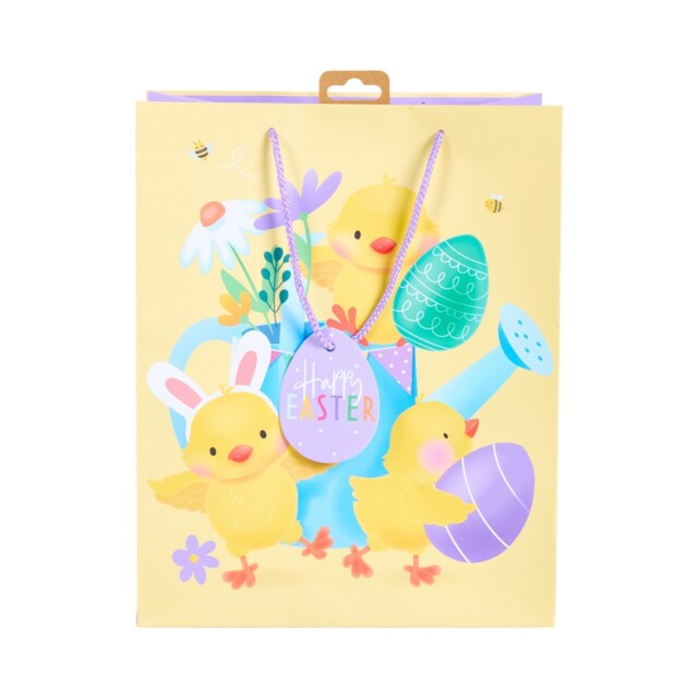 Easter Chicks Large Gift Bag - image 1