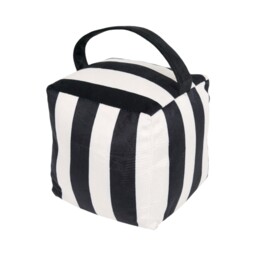 Monochrome Stripe Doorstop - thumbnail 3