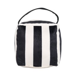 Monochrome Stripe Doorstop