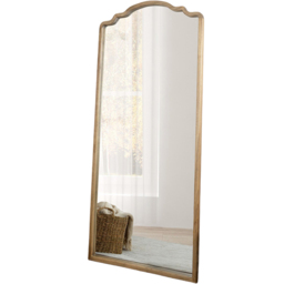 Ayra Natural Wooden Lean to Mirror 180 x 80cm