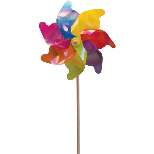 Rainbow 75cm Windmill Garden Ornament