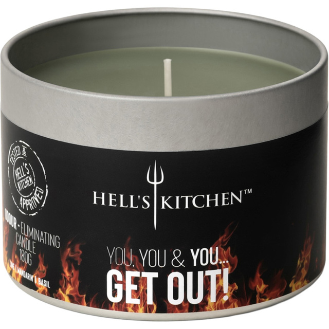 Hell's Kitchen Lime Mandarin and Basil Scented Candle - image 1