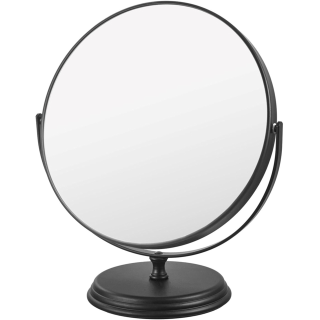 Bathstore Cosmetic Mirror Matte Black Black