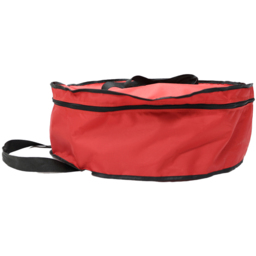 Festive Christmas Linen Red Christmas Wreath Storage Bag - thumbnail 3