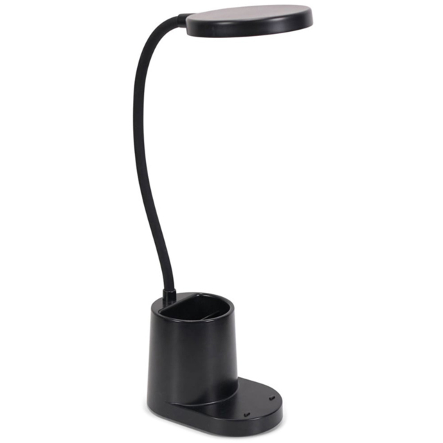 ValueLights Marco Matte Black Dimmable LED Table Lamp - image 1