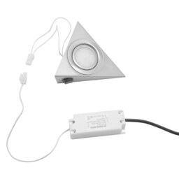 Arlec 3 Pack LED Triangle Cabinet Lights - thumbnail 3