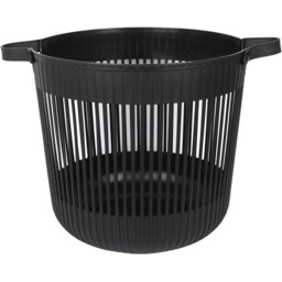Malmo Round Storage Basket - Black or Cream