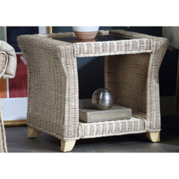 Desser Dijon Cane Natural Rattan Side Table - thumbnail 3