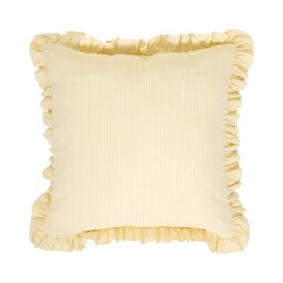 Clementine Frill Cushion Yellow - thumbnail 4