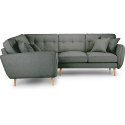 Opry Faro 4 Seater Button Back Slate Right Hand Corner Sofa - thumbnail 3