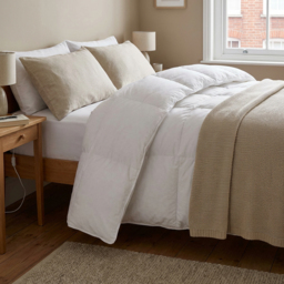 Divante King Size White Hotel Cotton Duvet 10.5 Tog - thumbnail 4