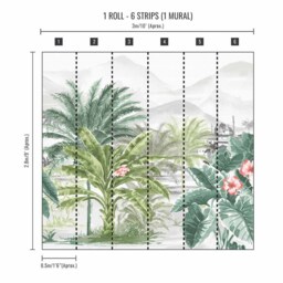 Superfresco Easy Tropical Forest Wall Mural - thumbnail 3