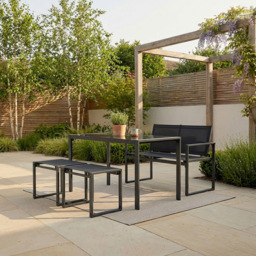 Marley Dining Set Black - thumbnail 1