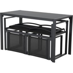 Marley Dining Set Black - thumbnail 4