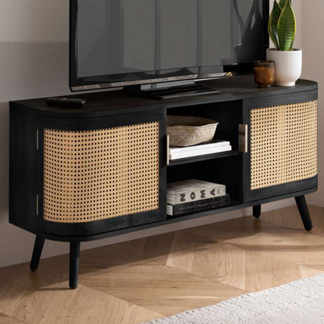 Noah Black Small TV Unit - image 1