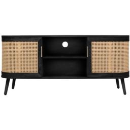 Noah Black Small TV Unit - thumbnail 3