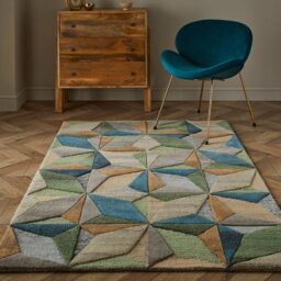 Esselle Home Lilianna Multi Wool Rug 120 x 170cm - thumbnail 2