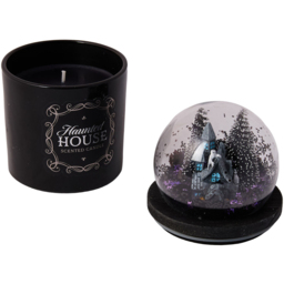 Haunted House Globe Candle Black - thumbnail 3