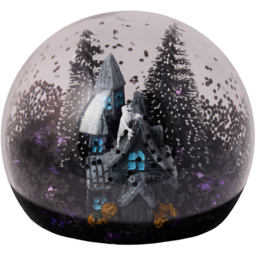 Haunted House Globe Candle Black - thumbnail 2