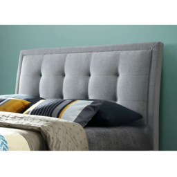 Shelby Grey Double Bed Frame - thumbnail 4