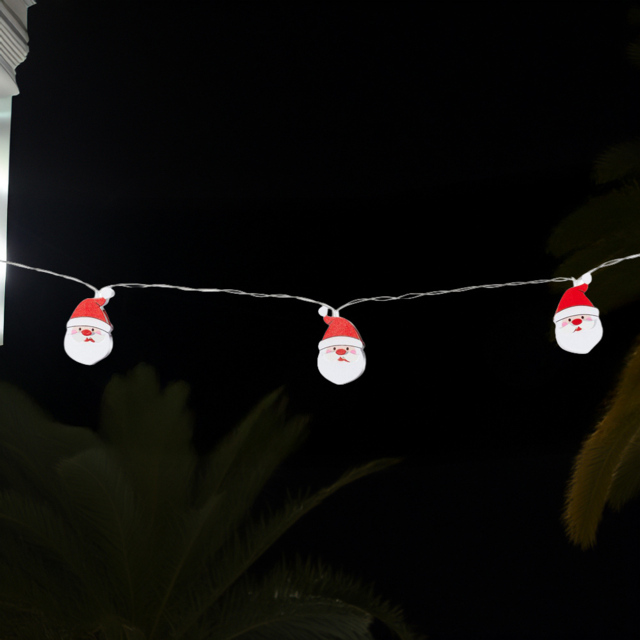 10 LED Santa String Light - image 1