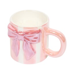 Bow Mug Candle Pink - thumbnail 3