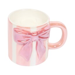 Bow Mug Candle Pink - thumbnail 4