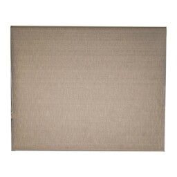 Grey Linen Textured Blackout Roller Blind 90 x 165cm