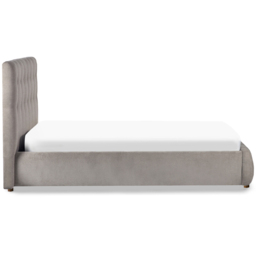 Julian Bowen Odette Double Light Taupe Bed Frame with Tufted Headboard - thumbnail 4