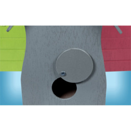 St Helens Multicolour Wooden Bird House Set of 3 - thumbnail 4