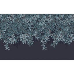 William Morris Bough Navy Mural - thumbnail 2