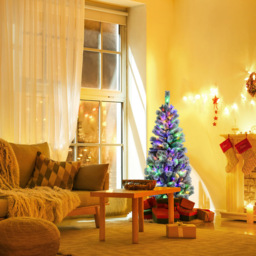StarBright Pre Lit Illuminated LED Artificial Christmas Tree 5ft - thumbnail 2