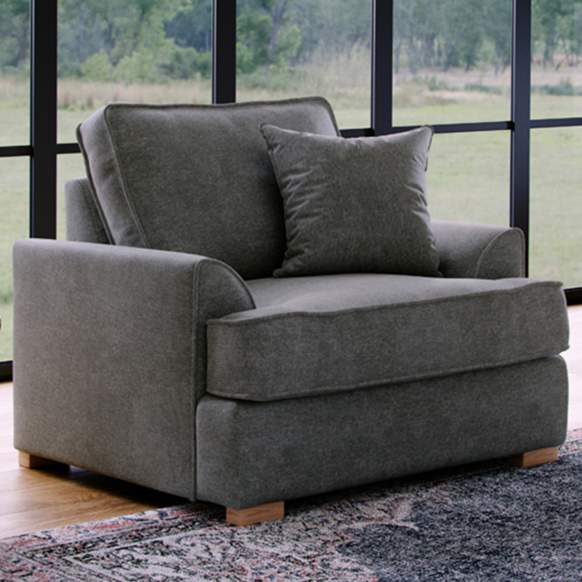 Alba City Steel Fabric Armchair - image 1