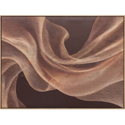 Chocolate Smokey Textured Framed Art