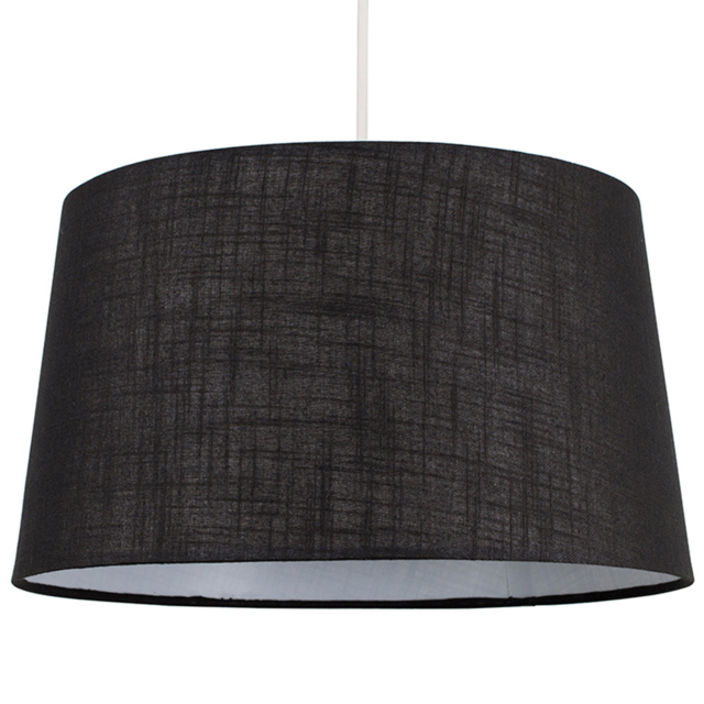 ValueLights Doretta Black Tapered Lamp Shade - image 1