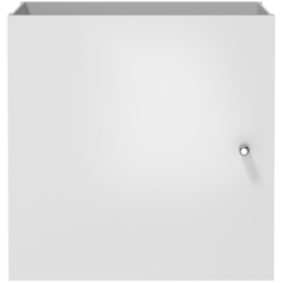 Homebase Single Door White Cube Storage Insert 2 Pack - thumbnail 3