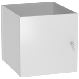 Homebase Single Door White Cube Storage Insert 2 Pack - thumbnail 4
