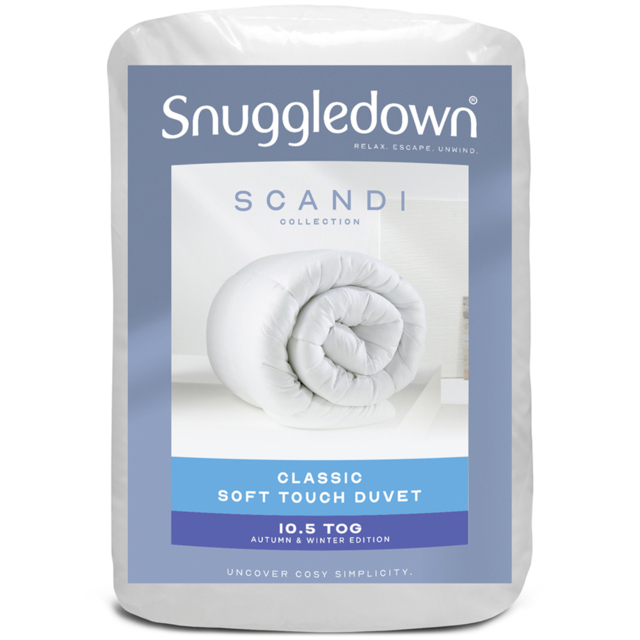 Snuggledown Scandinavian King Size Hollowfibre Duvet, 10.5 Tog - image 1